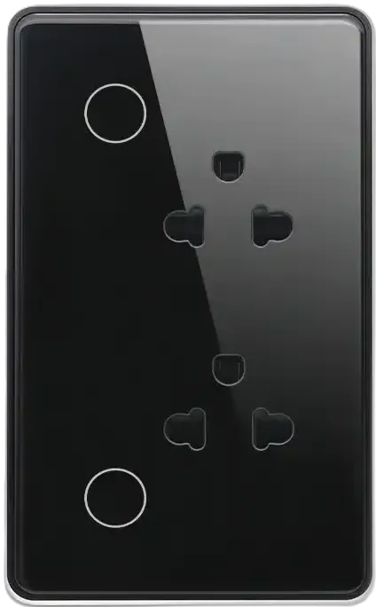 Akubela Smart Socket (US Standard/ZigBee), touch sensing technology, HyPanel control, ZigBee
3.0.